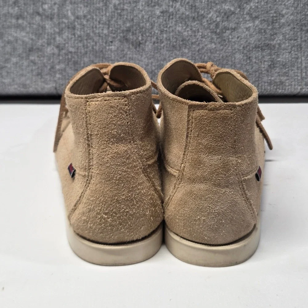 Todd Snyder x Sebago Docksides Mens 10.5M Tan Suede Chukka Moc Toe Boat Shoes